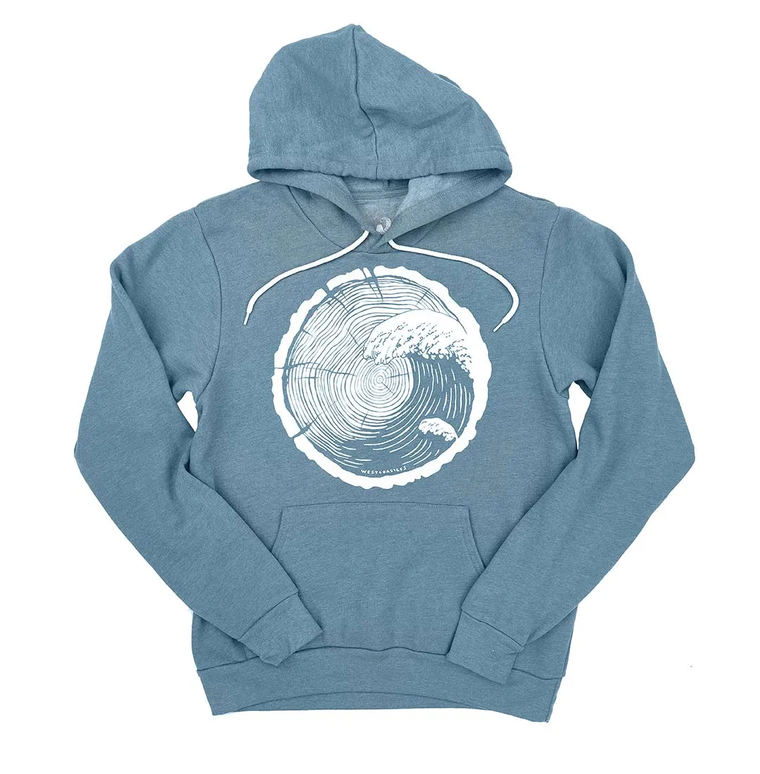 Adult Unisex Tree Wave Hoodies