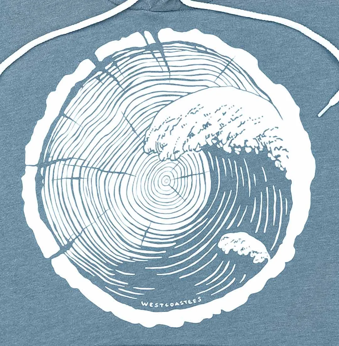 Adult Unisex Tree Wave Hoodies