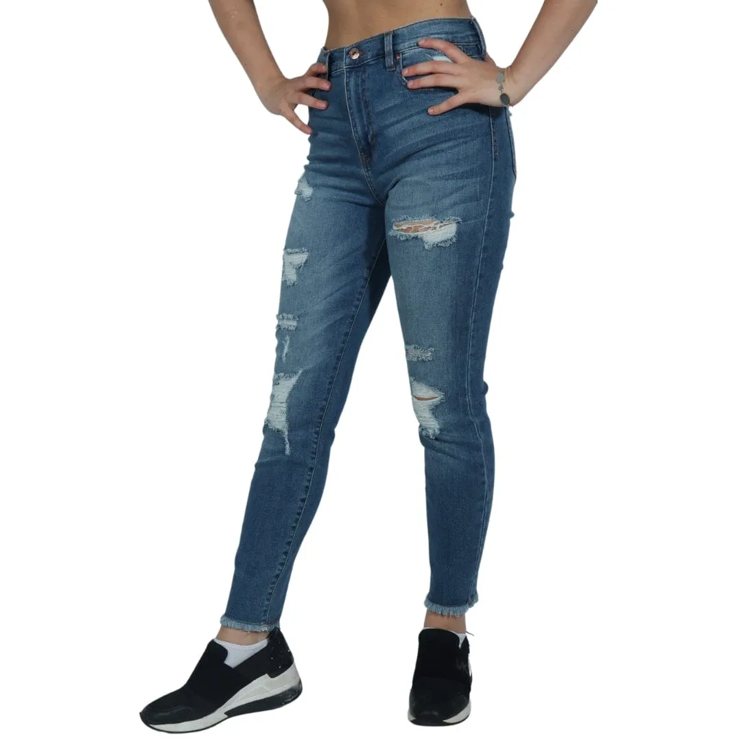 CELEBRITY PINK - Ripped Skinny Jeans