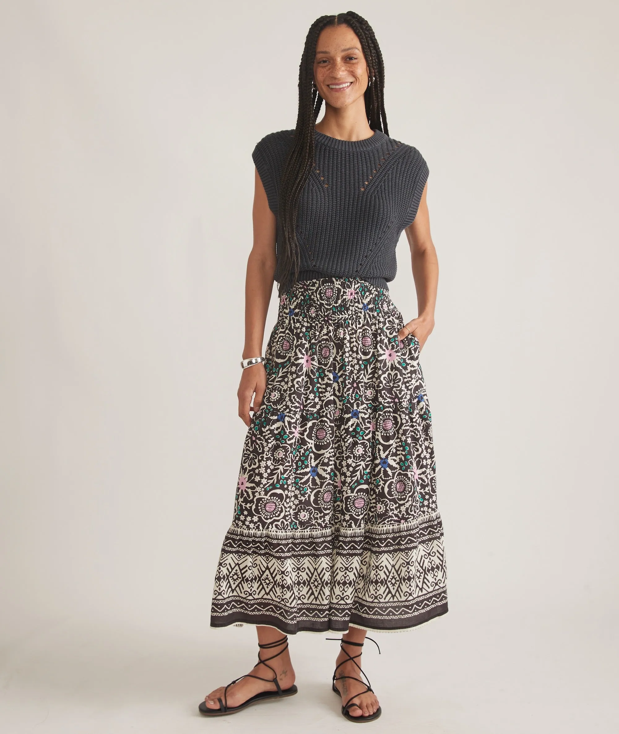 Corinne TENCEL Maxi Skirt