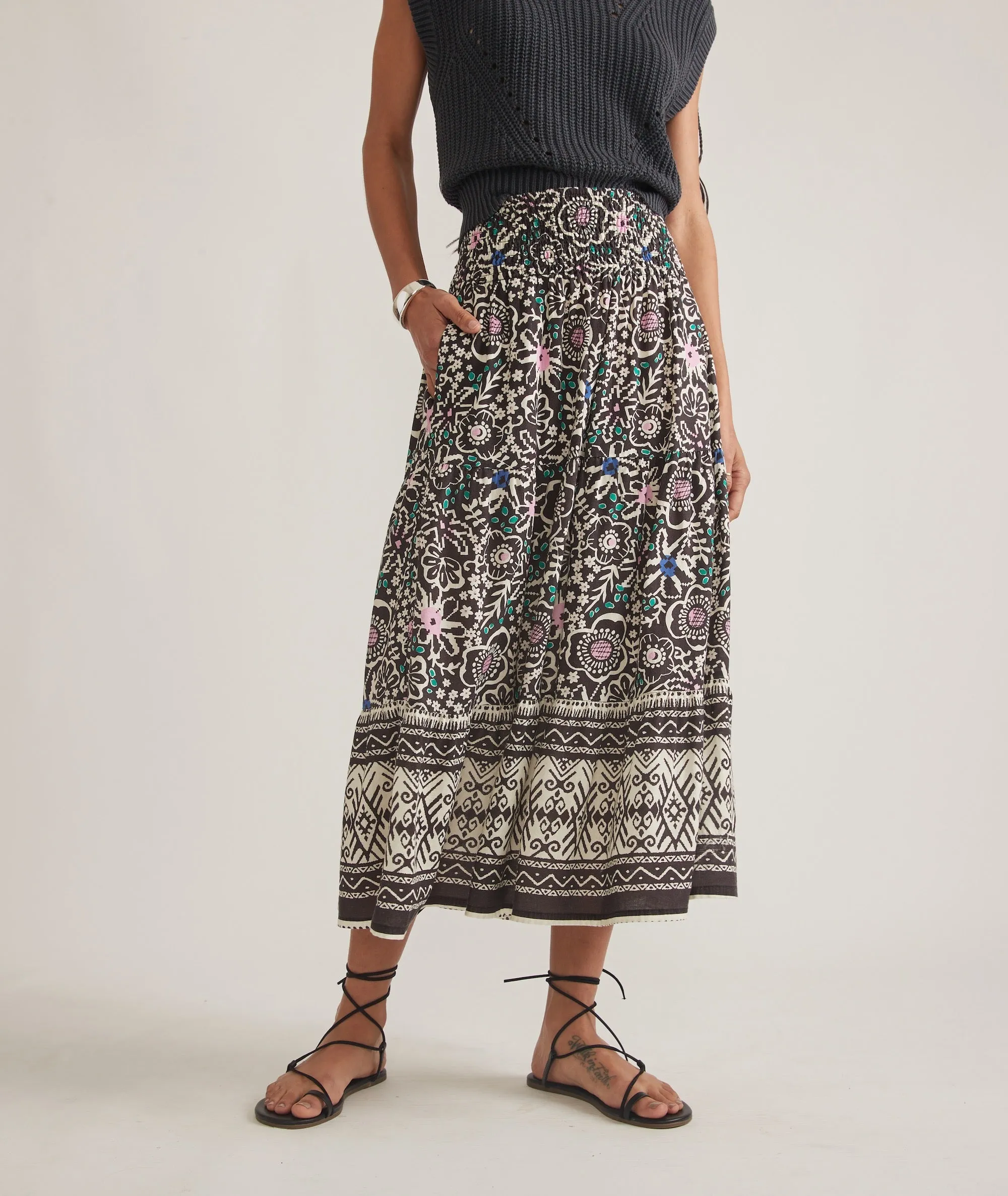 Corinne TENCEL Maxi Skirt