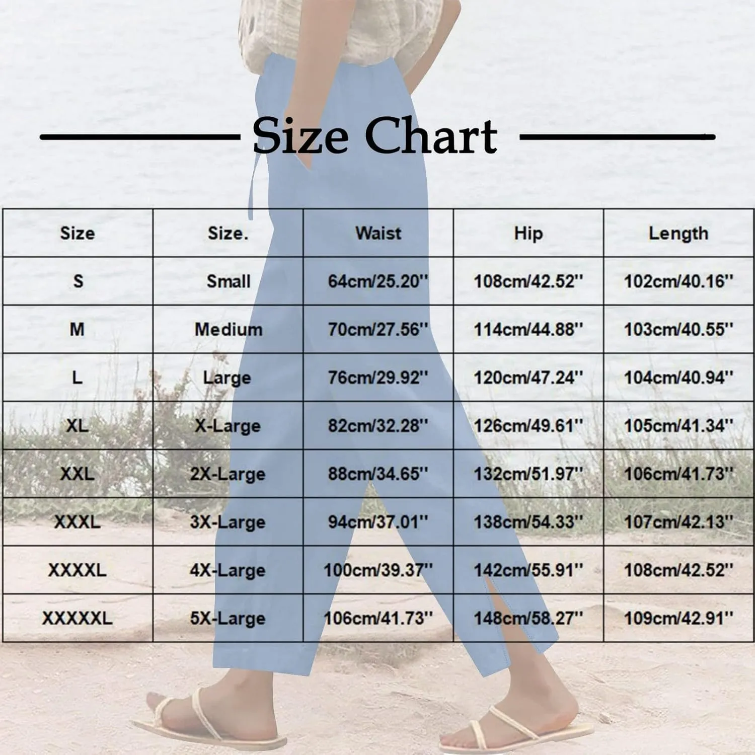 Cotton Linen Pants for Women 2025 Summer Gauze Drawstring High Waisted Wide Leg Trousers Beach Vacation Clothes