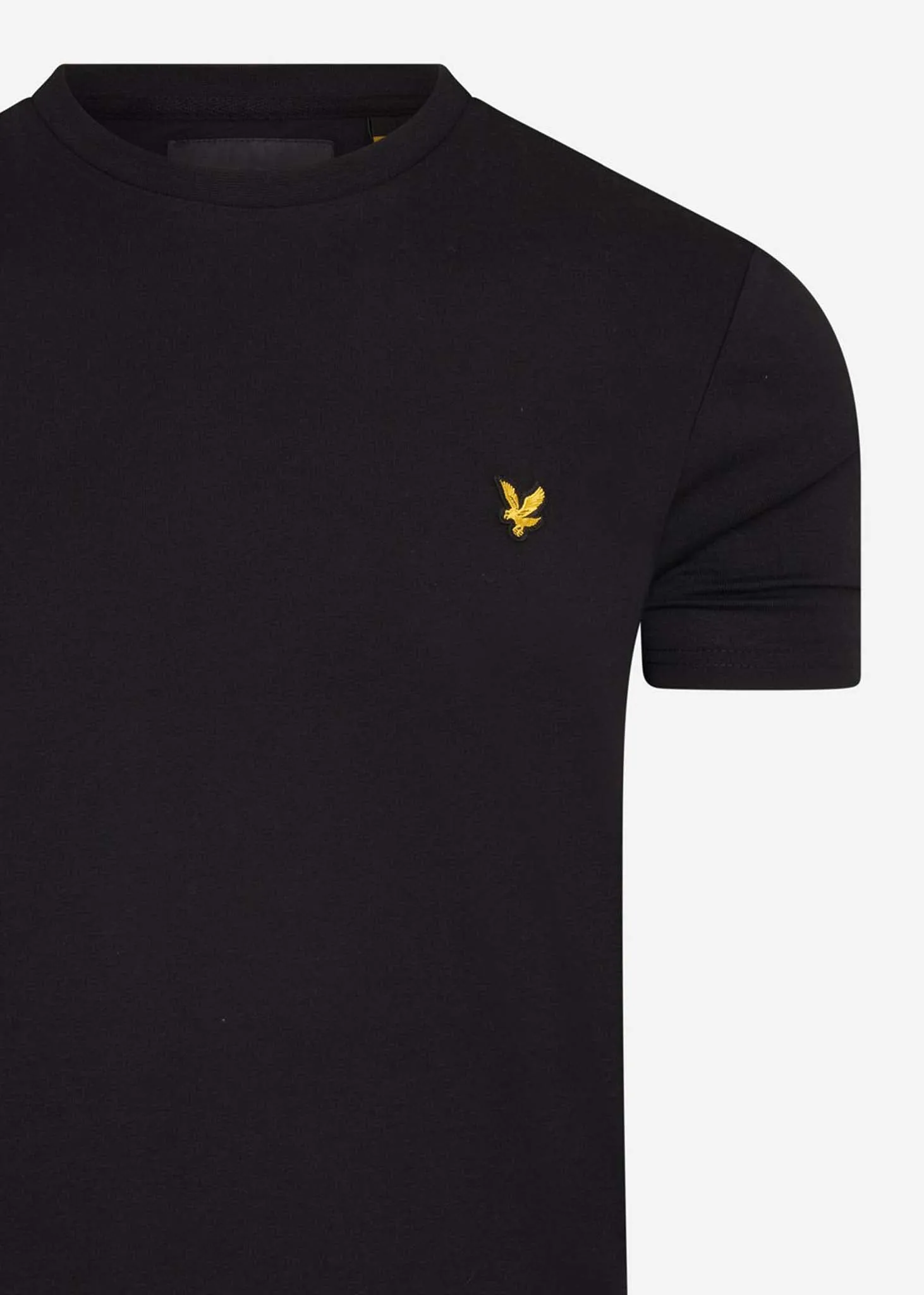 Crew neck t-shirt - jet black