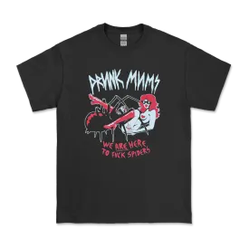 Drunk Mums / Spiders Black T-Shirt