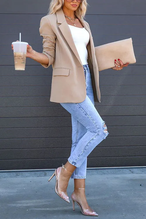 Febedress High Rise Distressed Ripped Skinny Jeans