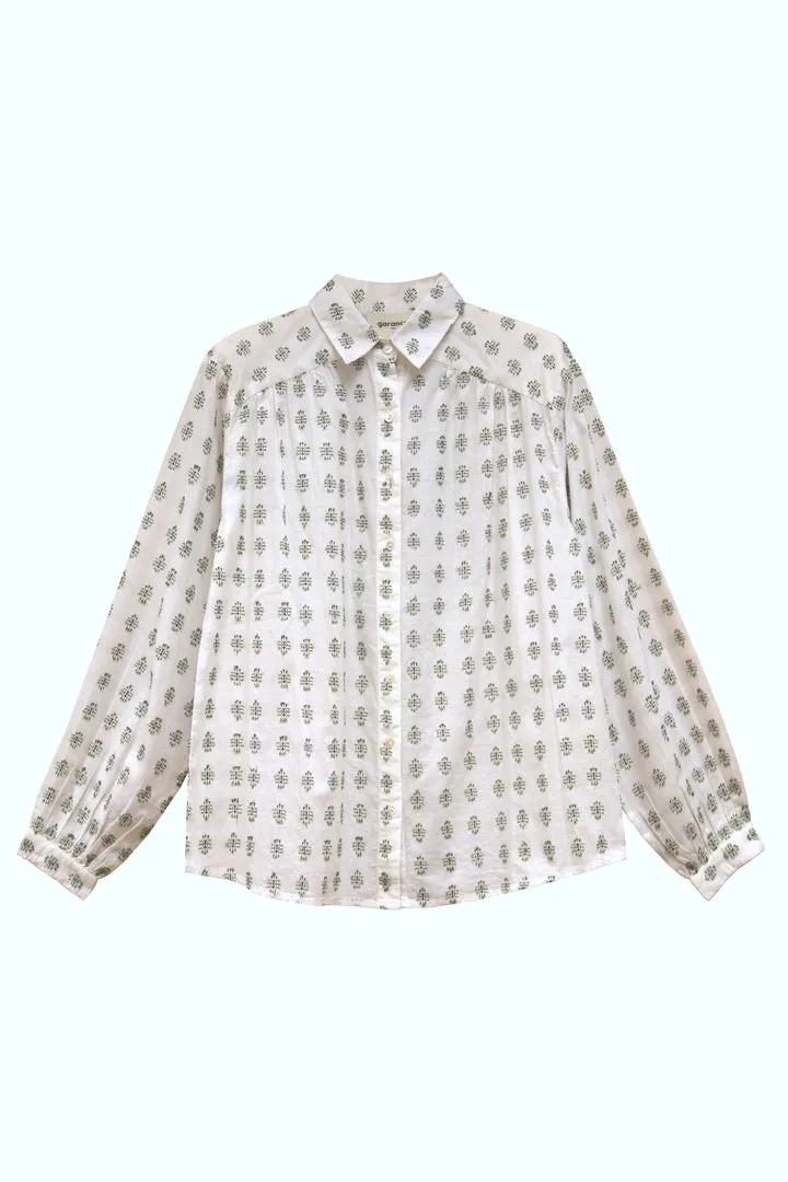 Garance Paris Telma Blouse in Khaki