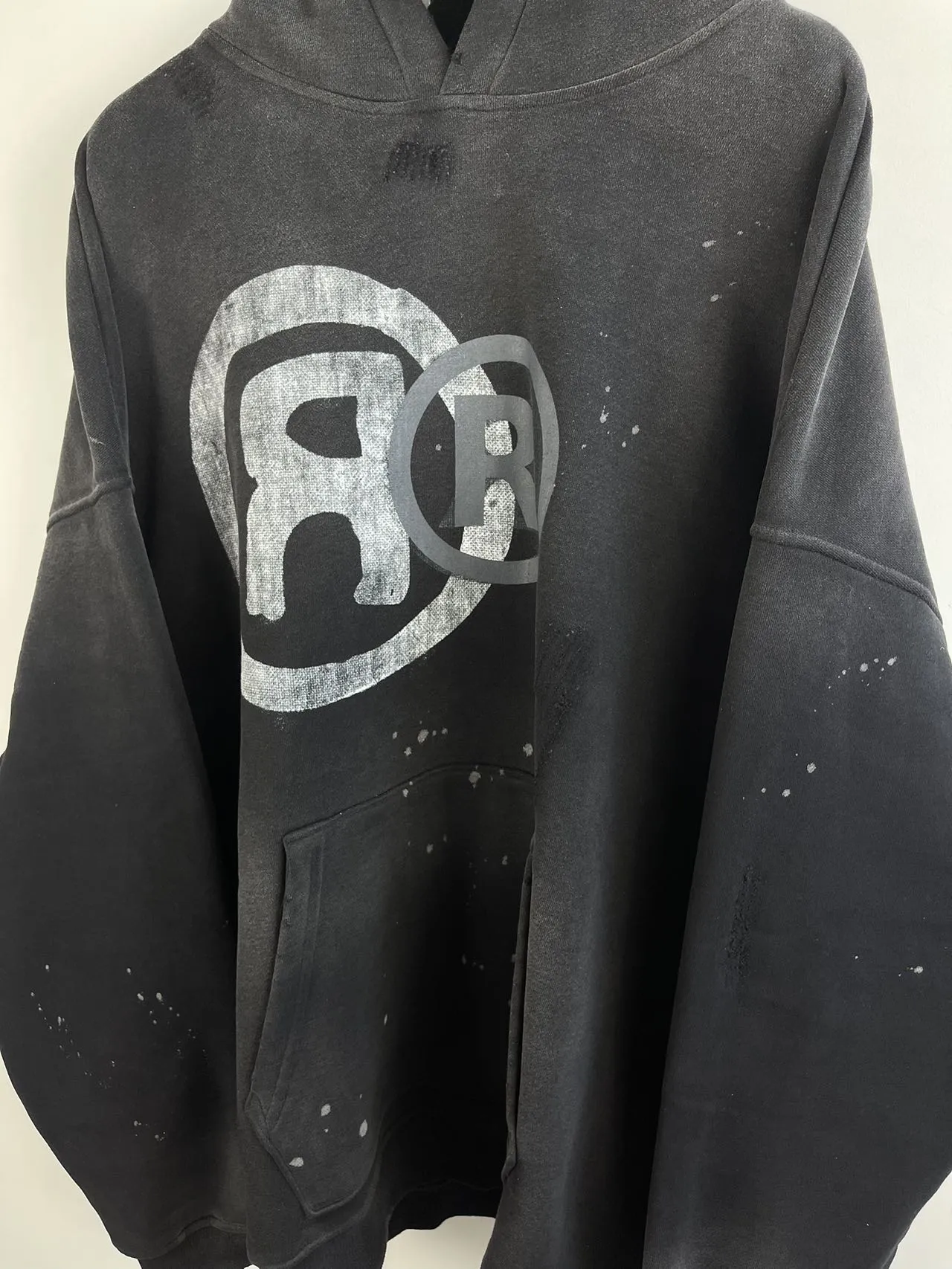 Ink Splash Loose Hoodie