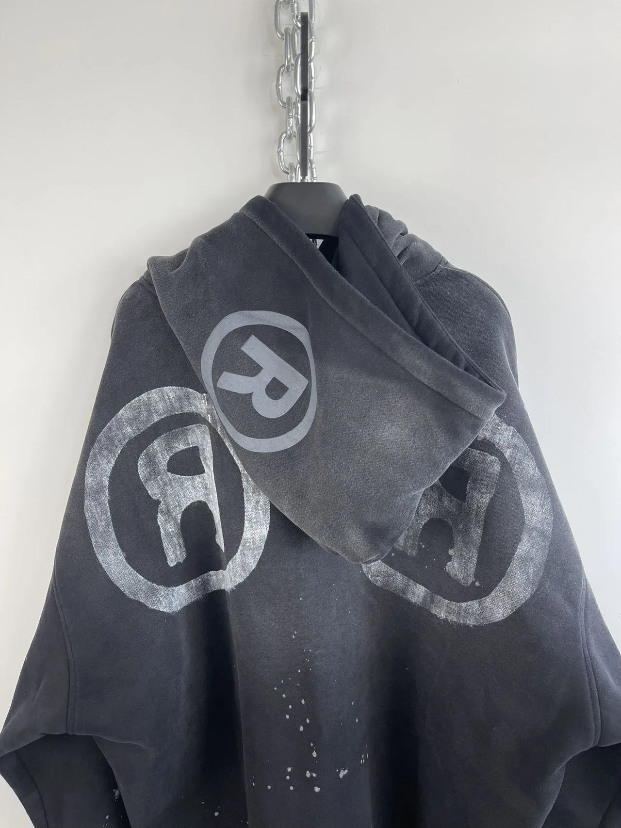 Ink Splash Loose Hoodie
