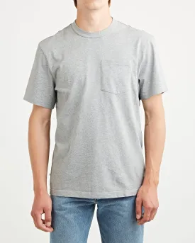 John Pocket Tee Heather Grey