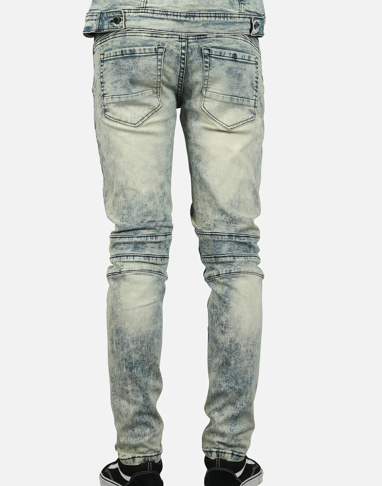 Kilogram DISTRESSED RIP MOTO JEANS