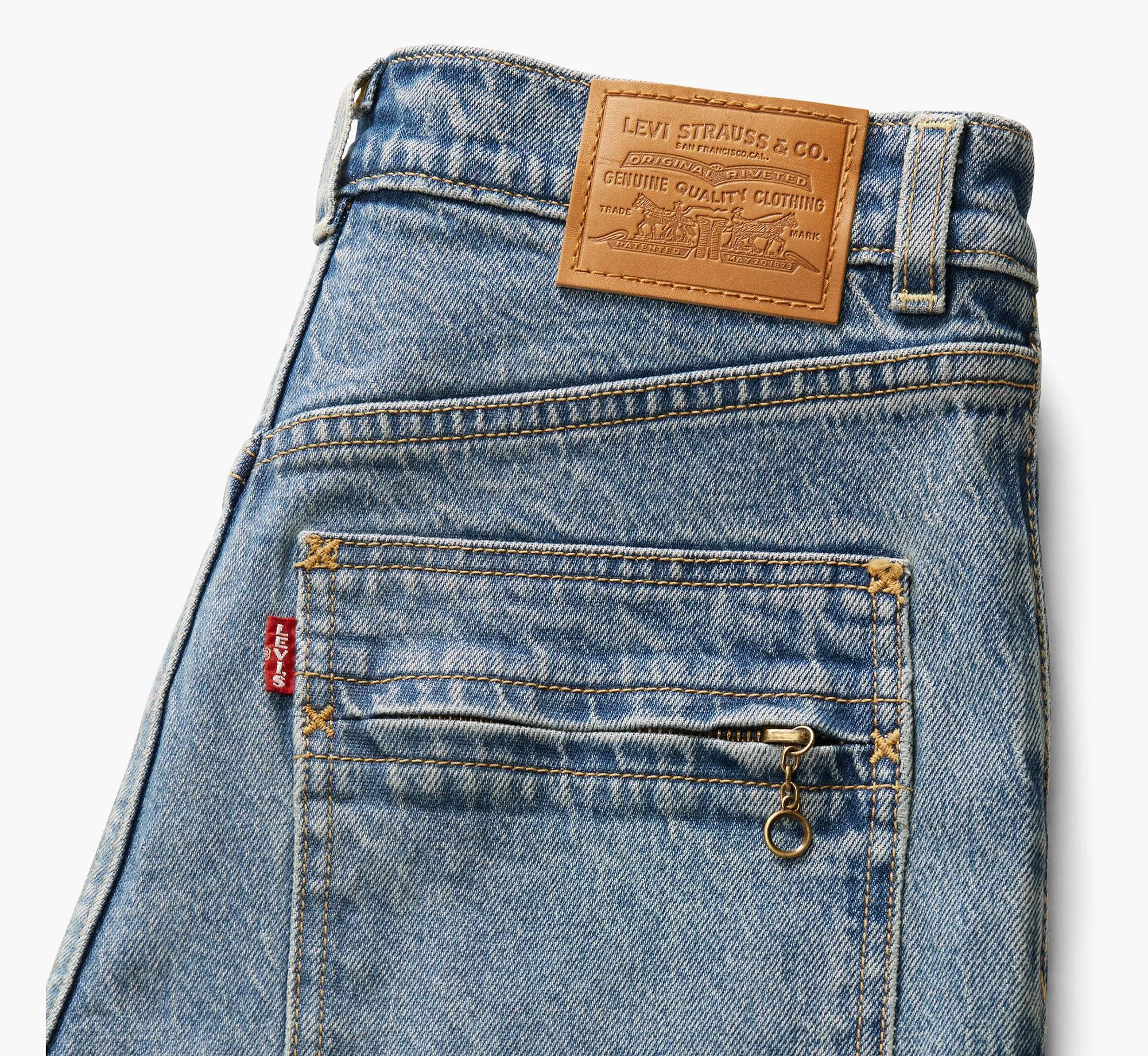 LEVI'S Ribcage Vintage Wide-Leg Denim Bells - Next Saturday