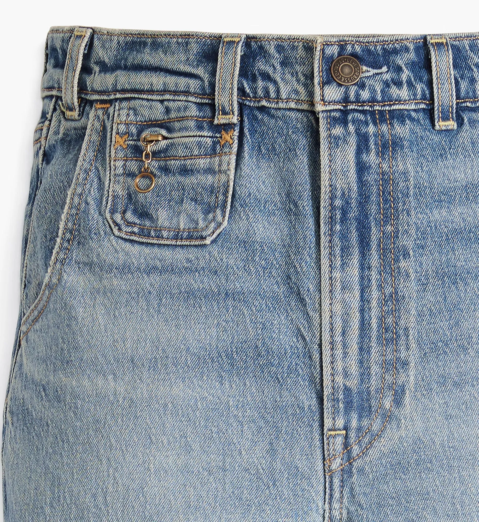 LEVI'S Ribcage Vintage Wide-Leg Denim Bells - Next Saturday