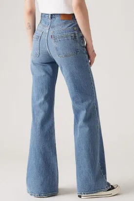 LEVI'S Ribcage Vintage Wide-Leg Denim Bells - Next Saturday