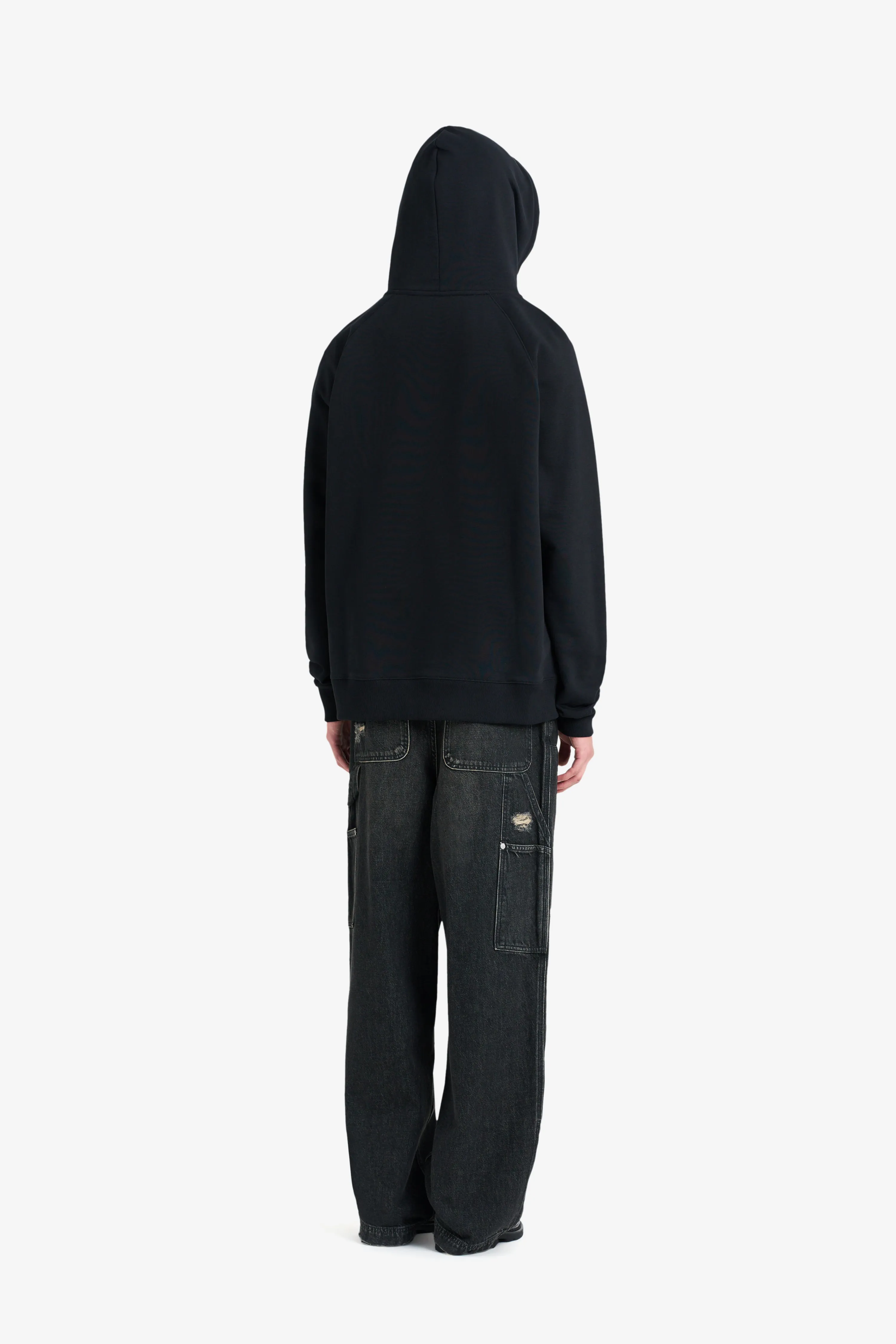 LOOSE HOODIE NOT A CRIME BLACK