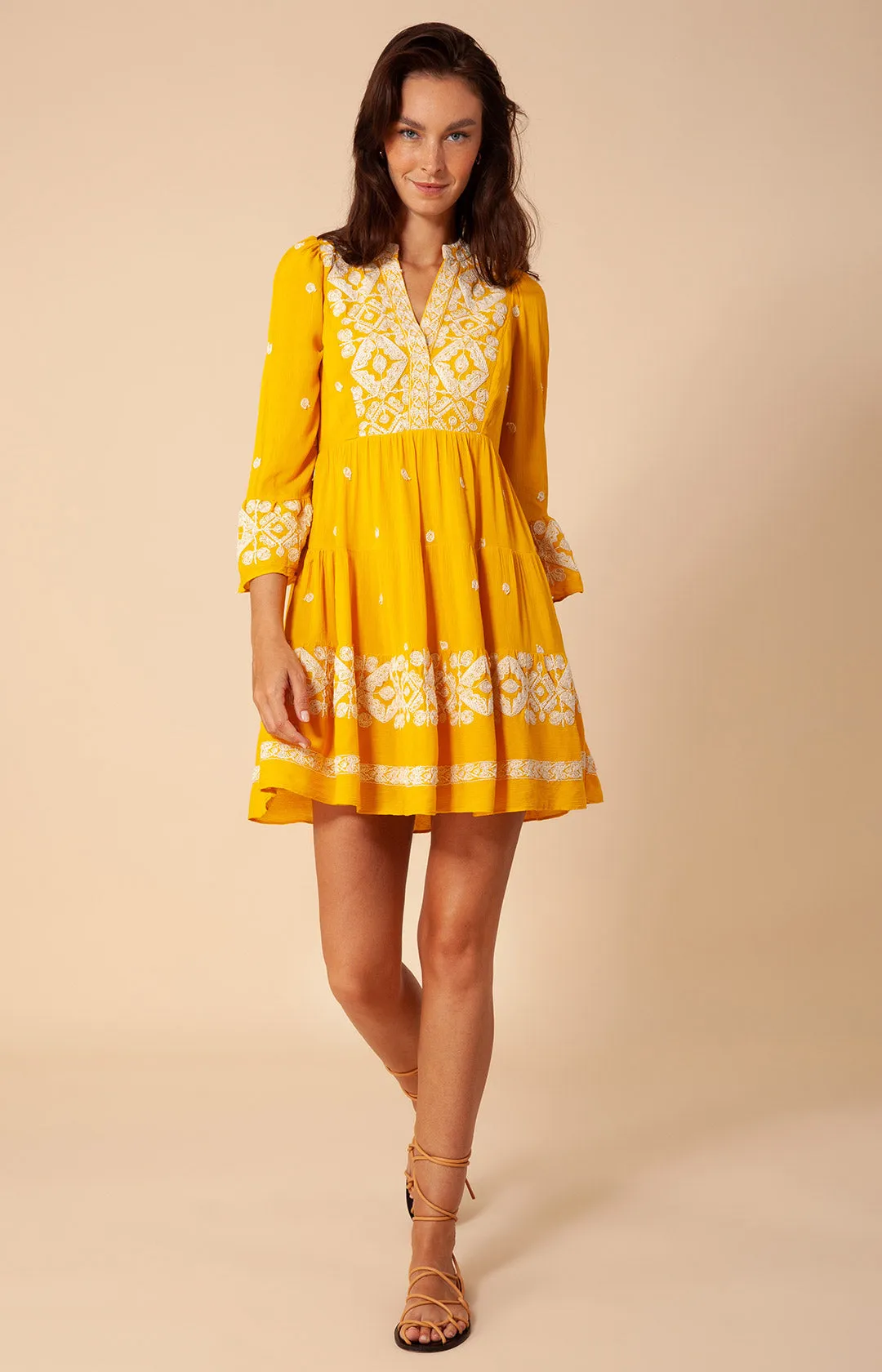 Marja Embroidered Dress