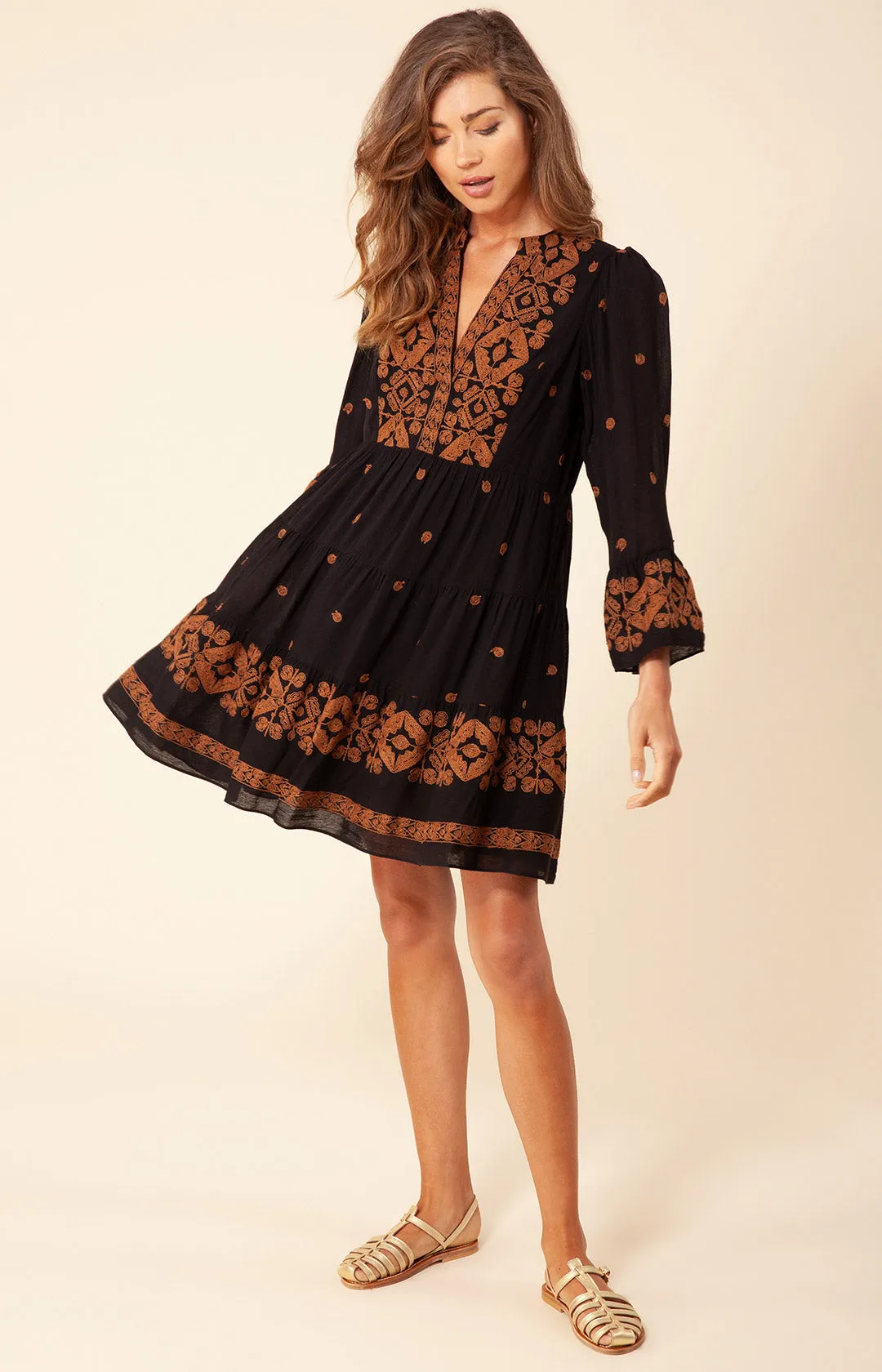 Marja Embroidered Dress