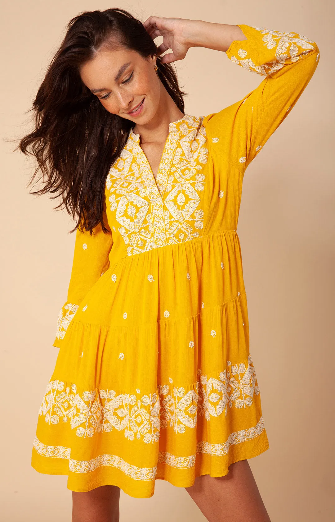 Marja Embroidered Dress