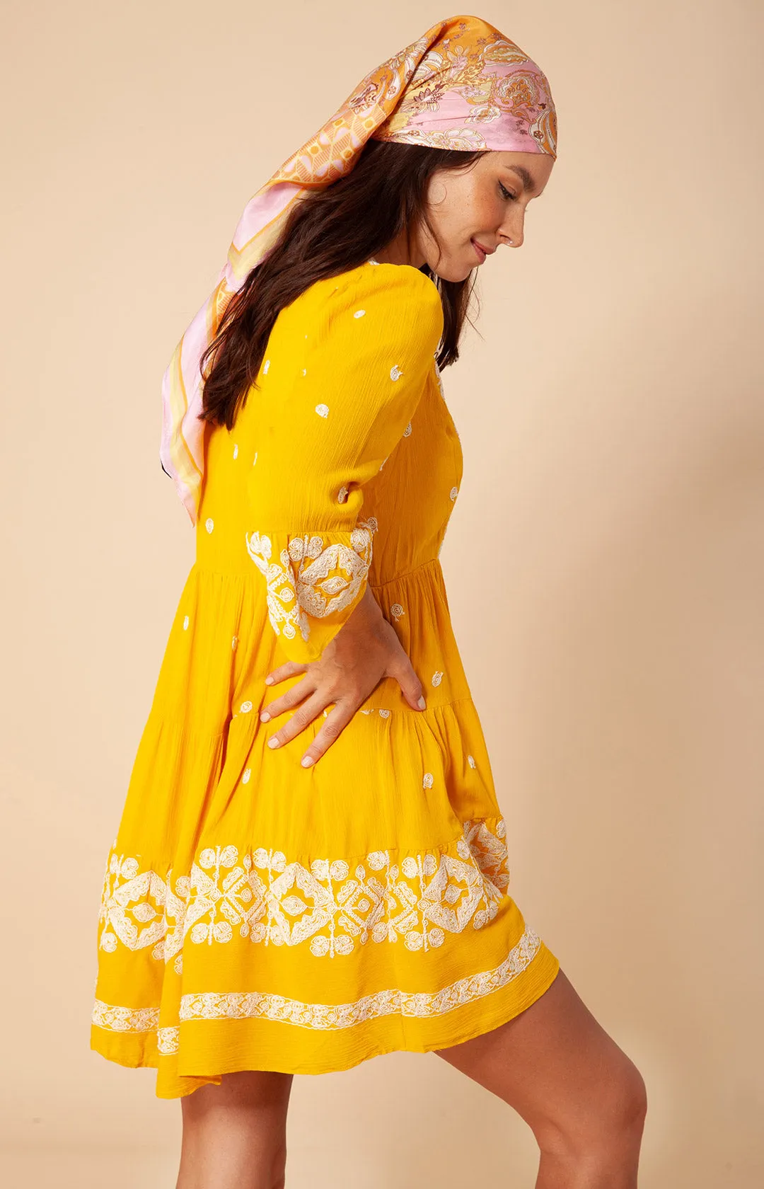 Marja Embroidered Dress