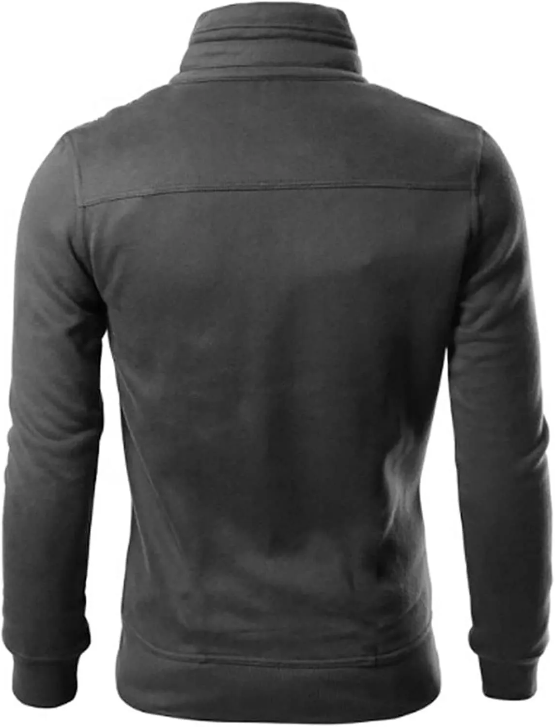 Men's Plus Size Coats 2024 Fashion Full Zip Up Shirts Jackets Stylish Casual Long Sleeve Shacket Jacket 2024 Winter Outwear