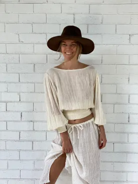 MONTPARNASSE TOP - NATURAL M/L