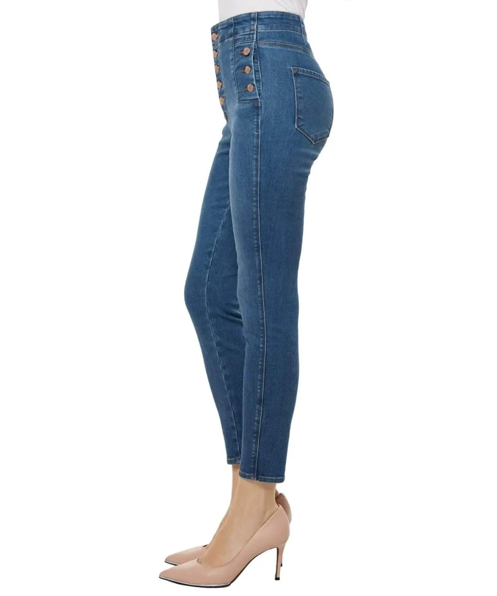 Natasha Sky High Waist Crop Skinny Jean