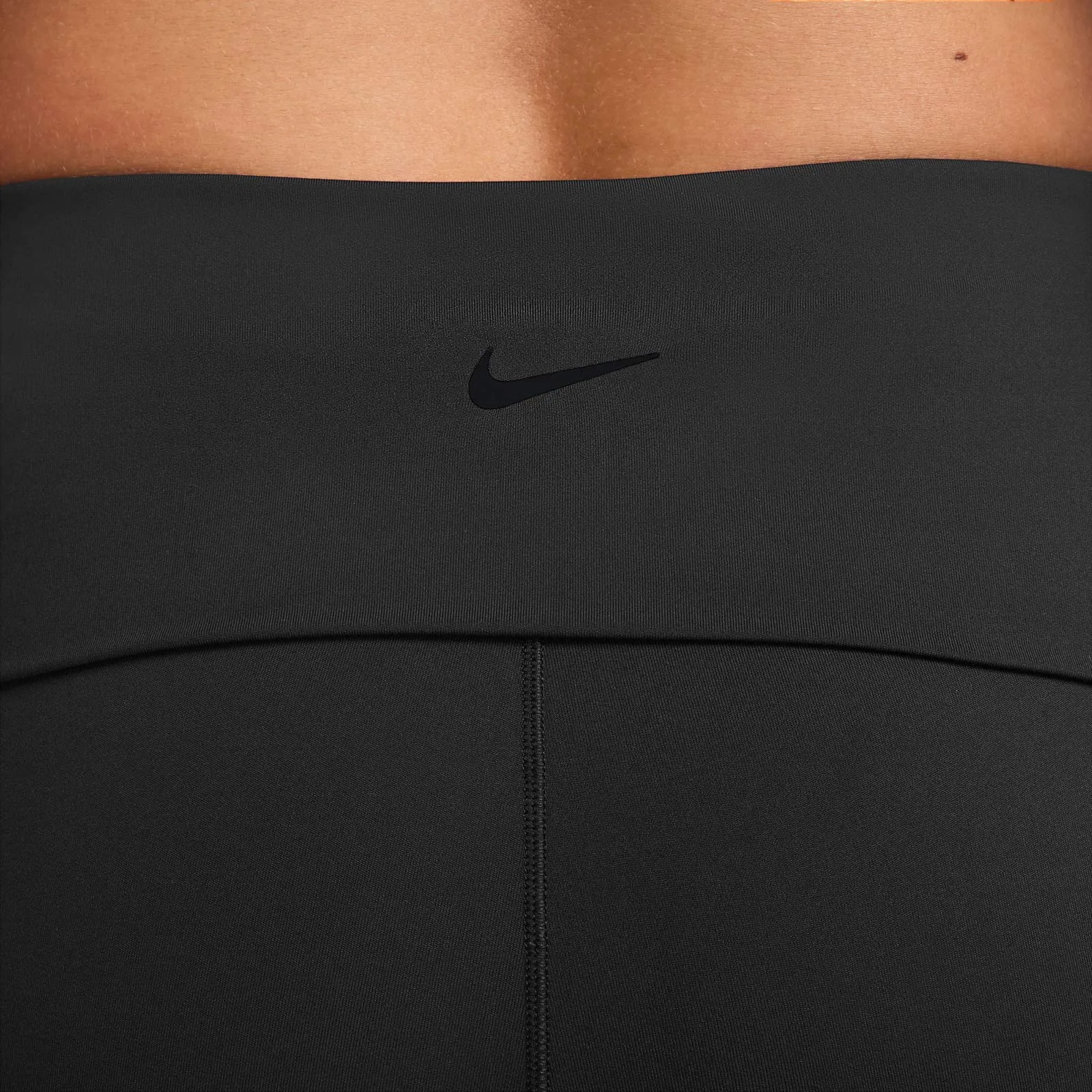 Nike Womens Dri-FIT High-Waisted Fold-Over Pants