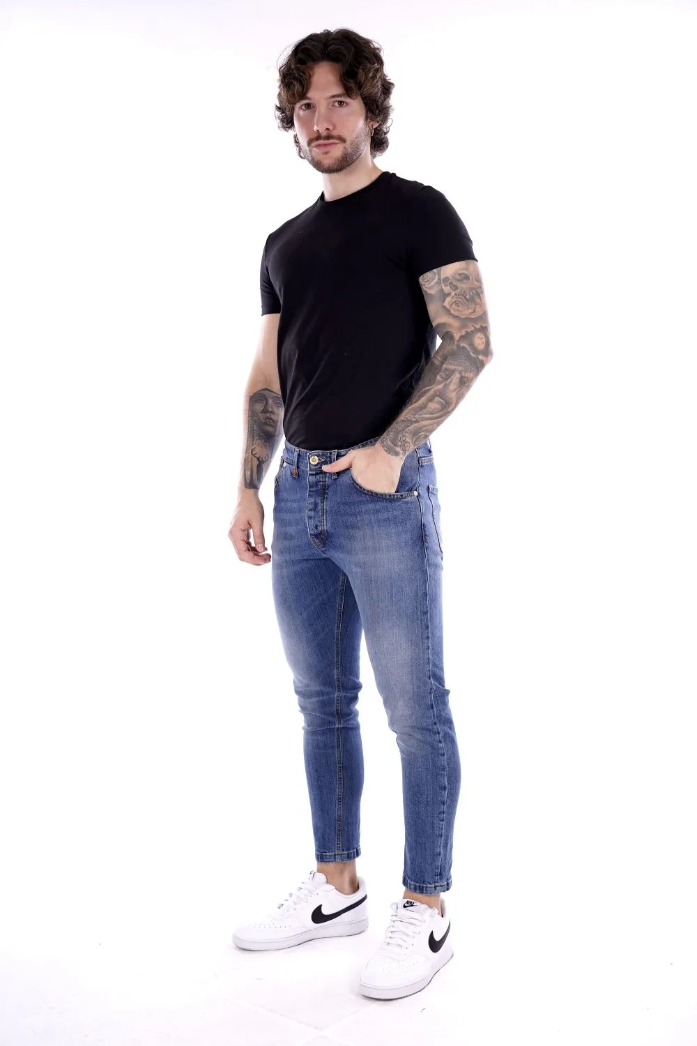 Pantalone DIsplay da Uomo - Blu LIFEMUSICMEDIO