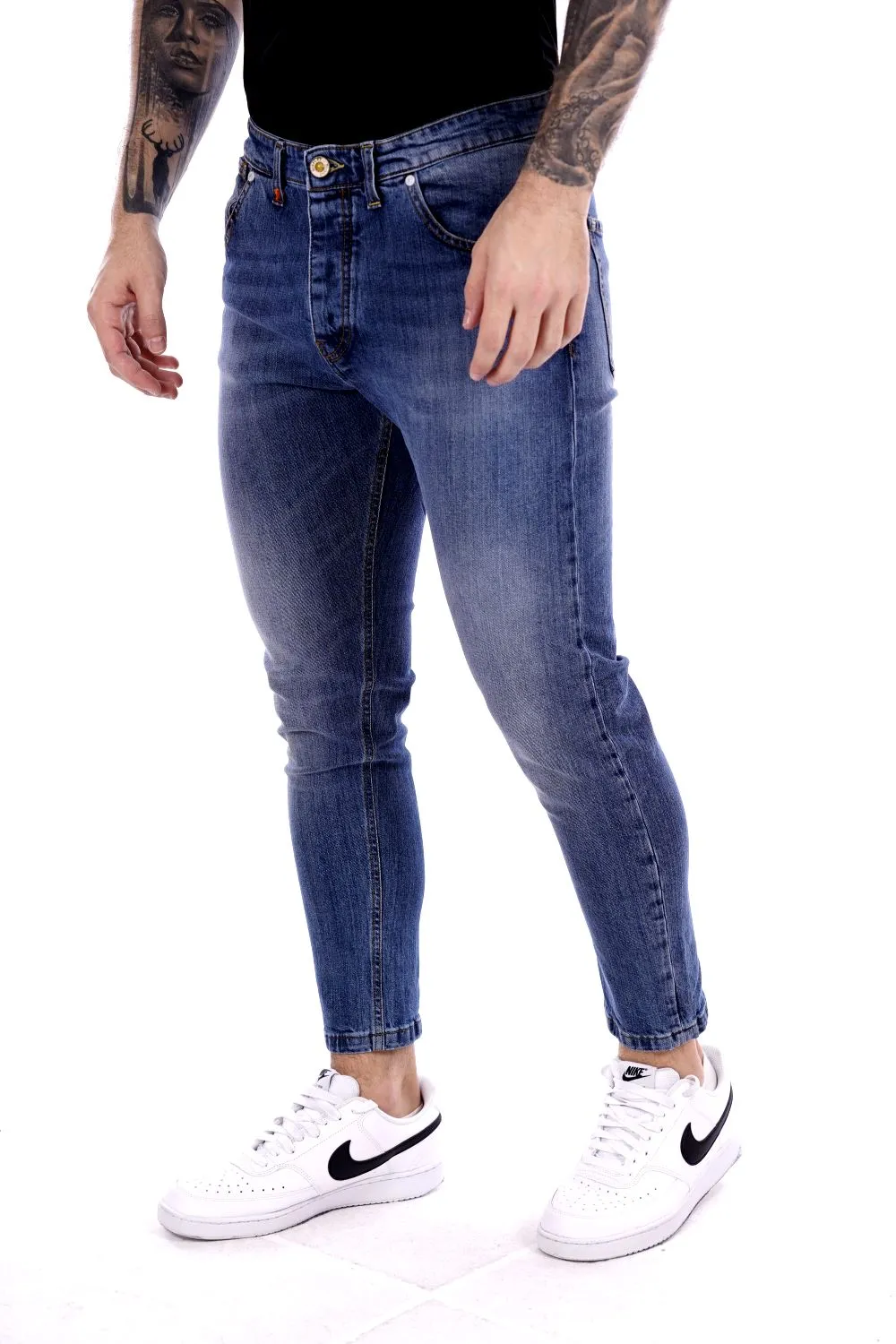 Pantalone DIsplay da Uomo - Blu LIFEMUSICMEDIO