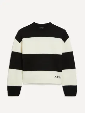 Penny striped merino wool jumper