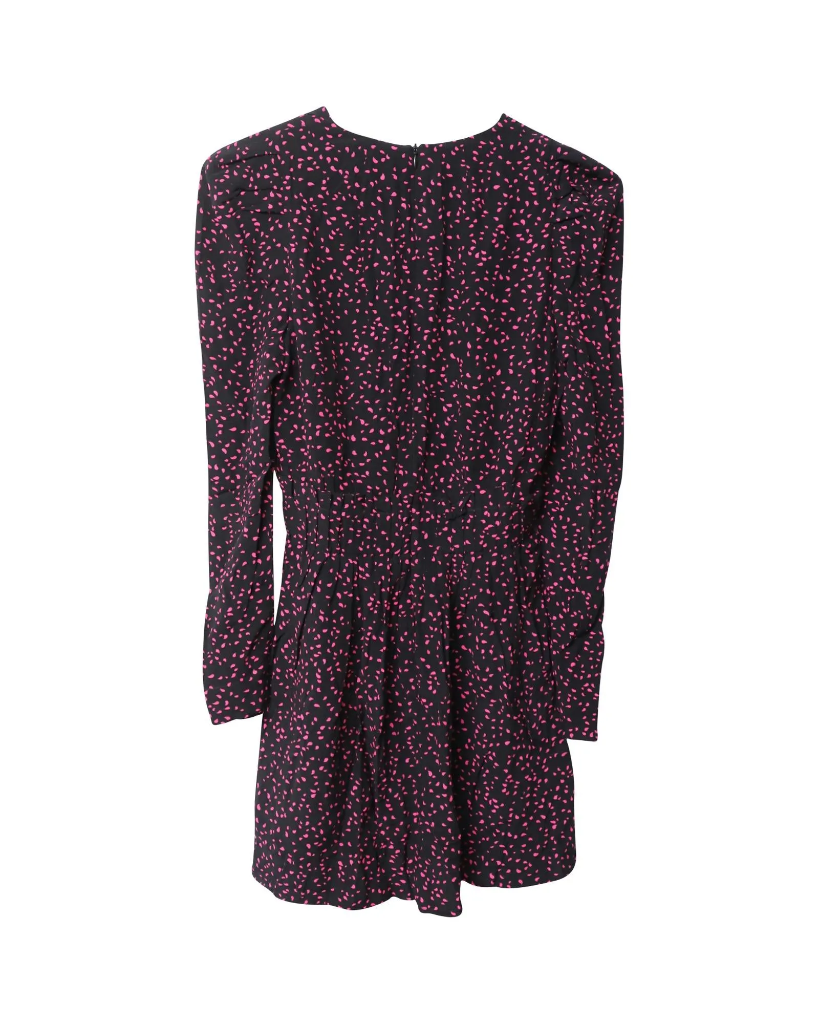 Polka Dot Flared Mini Dress