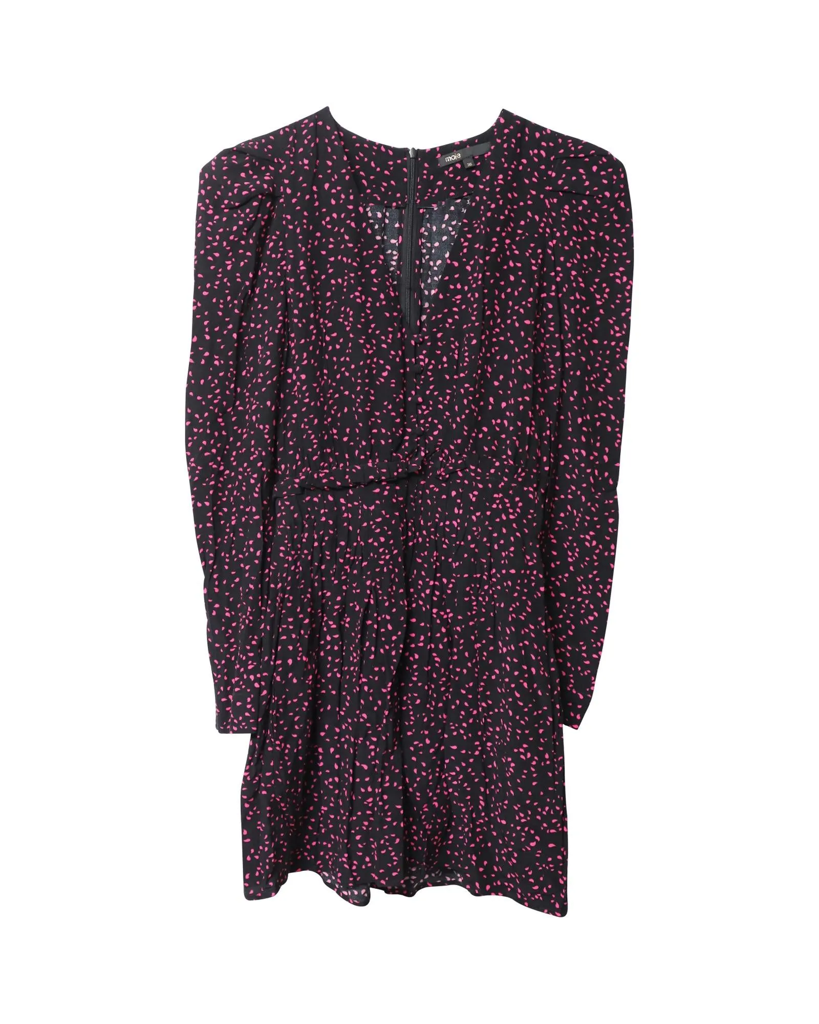 Polka Dot Flared Mini Dress