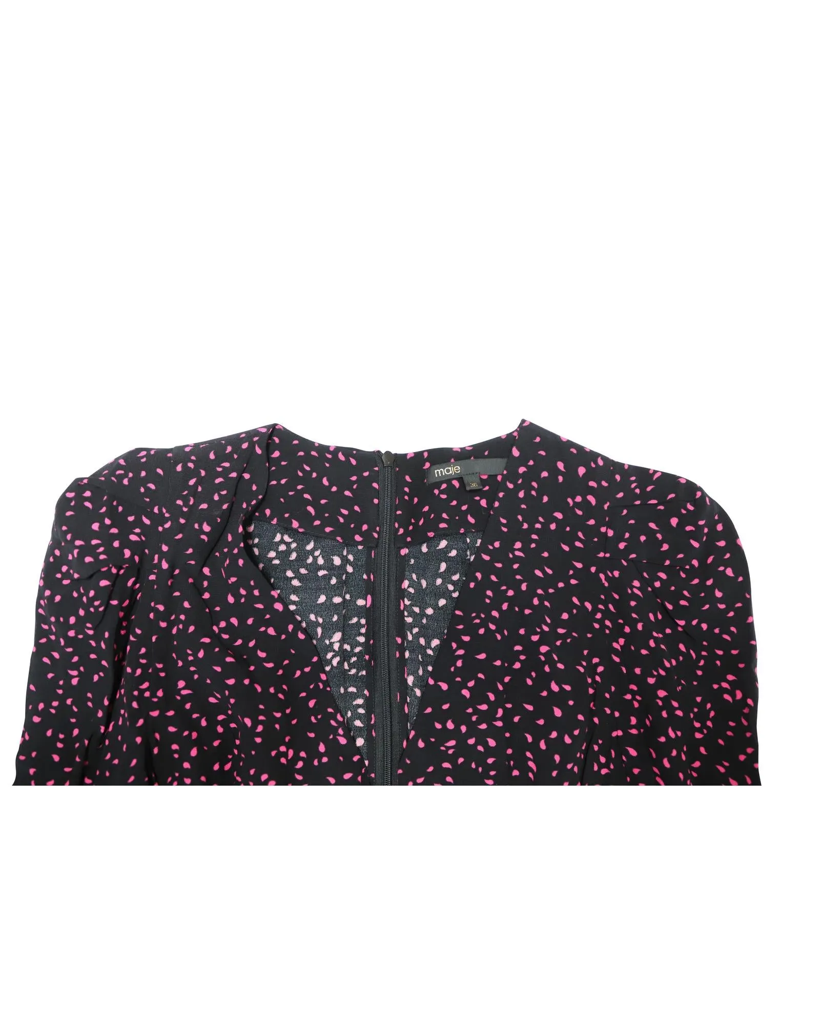 Polka Dot Flared Mini Dress
