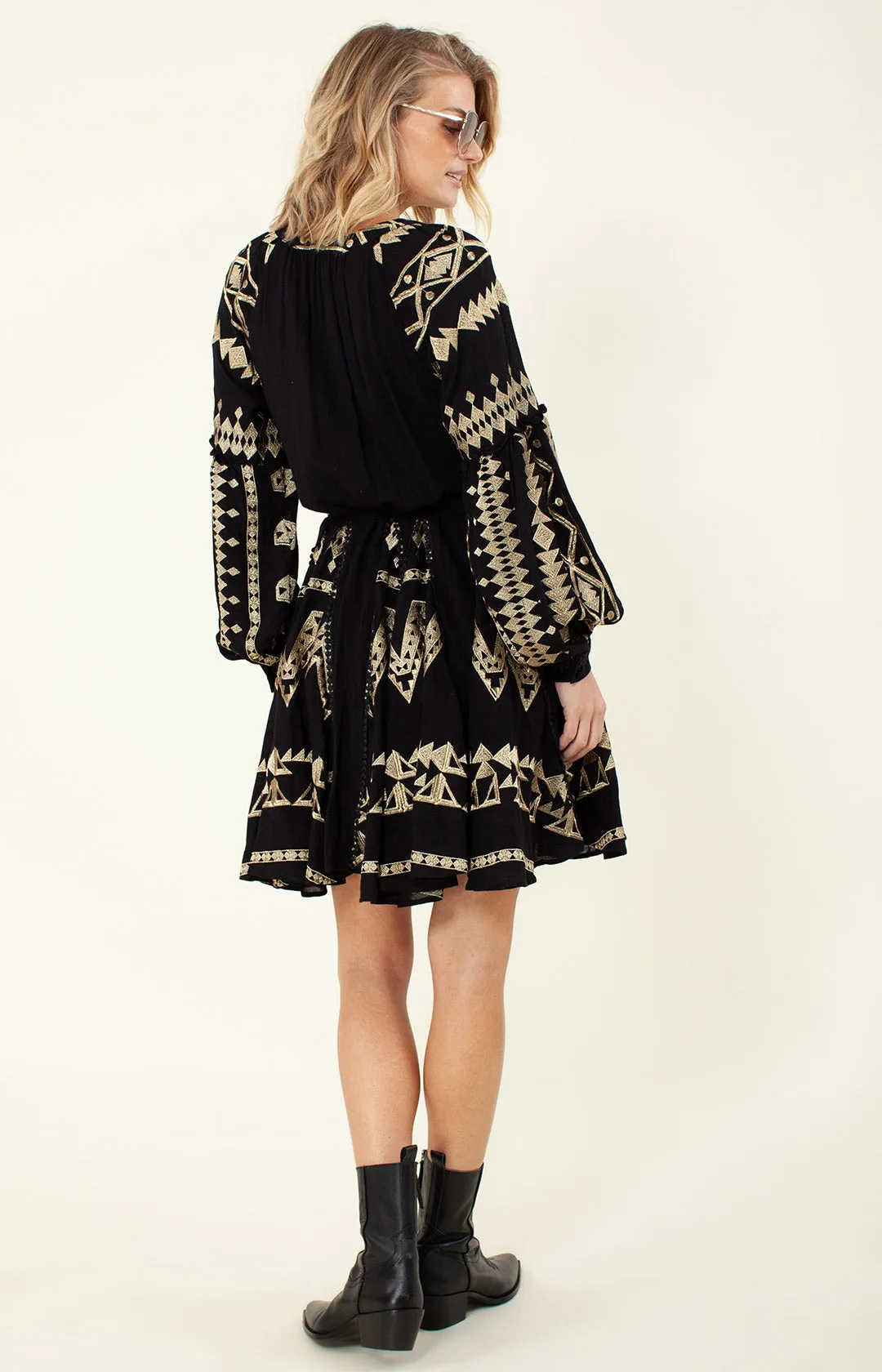 Ravin Embroidered Dress