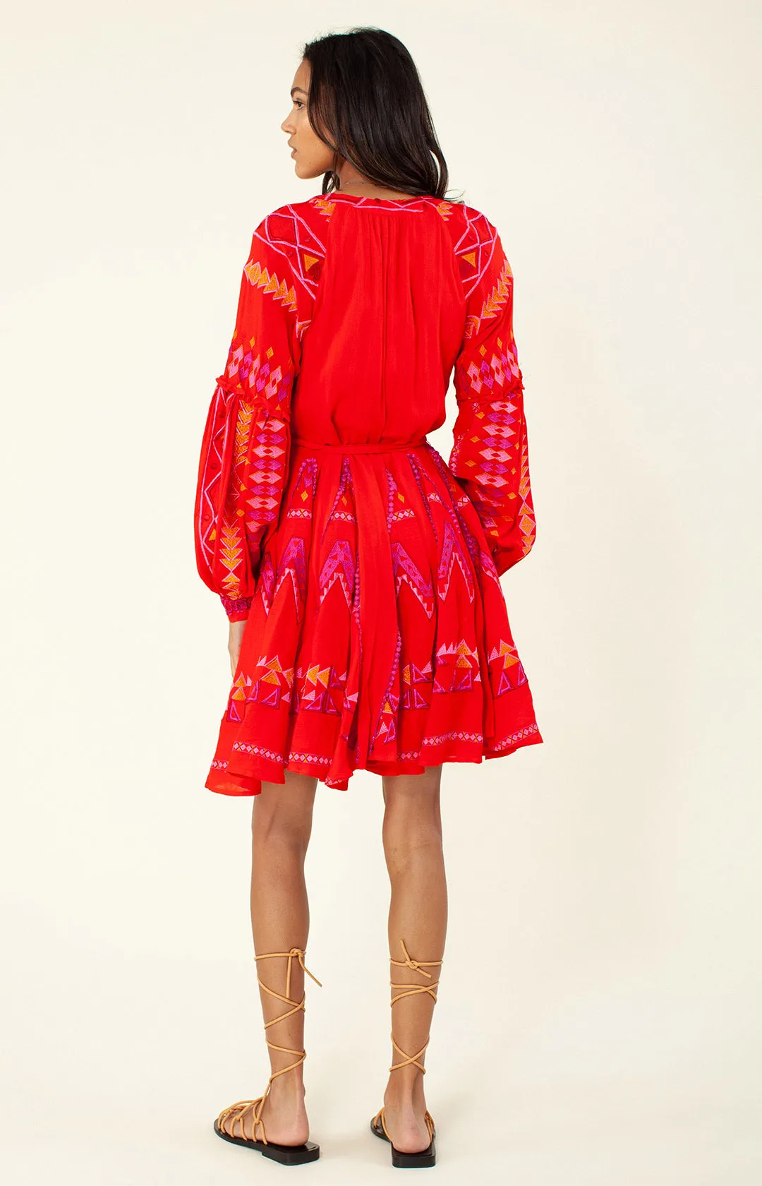 Ravin Embroidered Dress