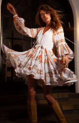 Ravin Embroidered Dress