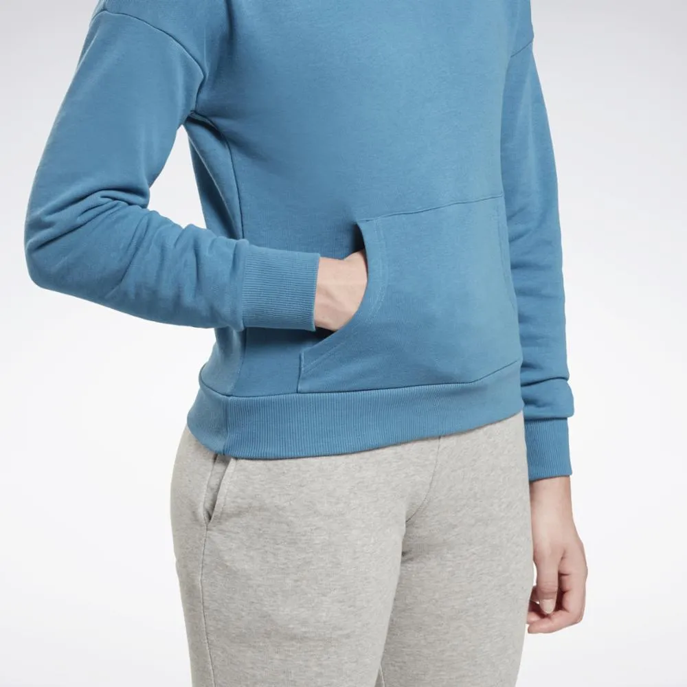 Reebok Apparel Women Reebok Identity Small Logo French Terry Hoodie STEBLU