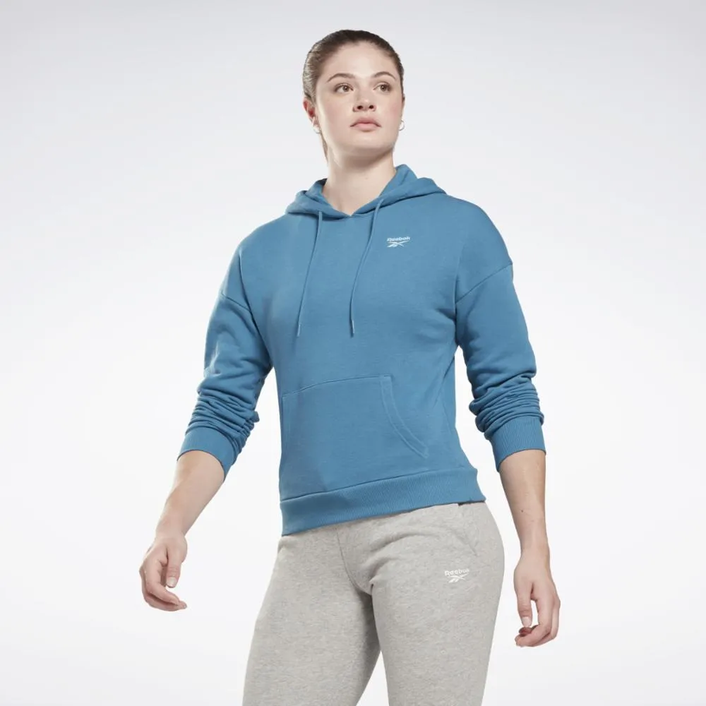 Reebok Apparel Women Reebok Identity Small Logo French Terry Hoodie STEBLU
