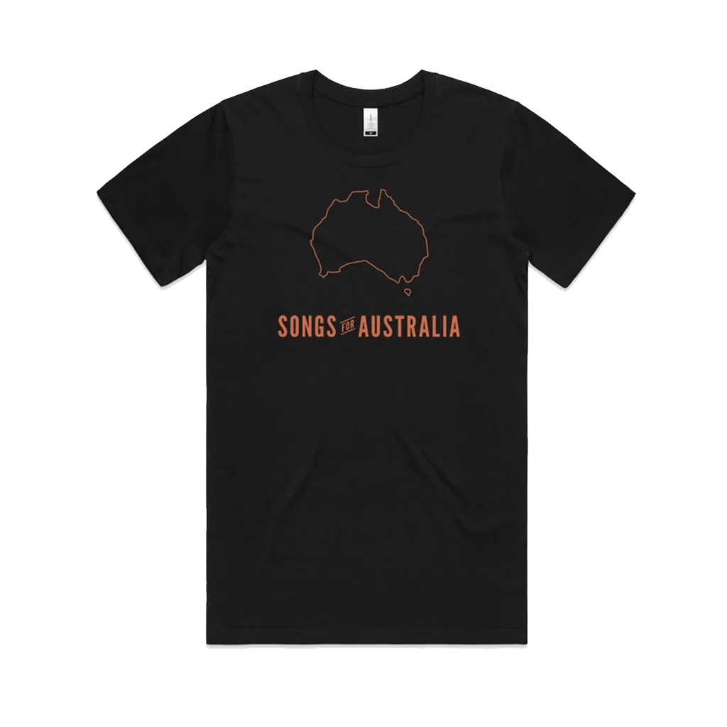 Songs for Australia / Black T-shirt   CD   Tote Bundle