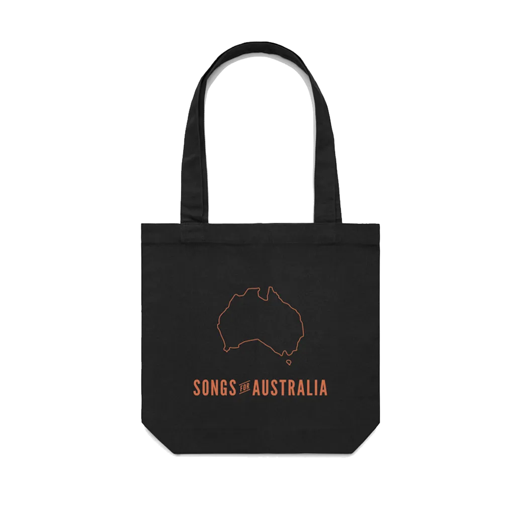 Songs for Australia / Black T-shirt   CD   Tote Bundle