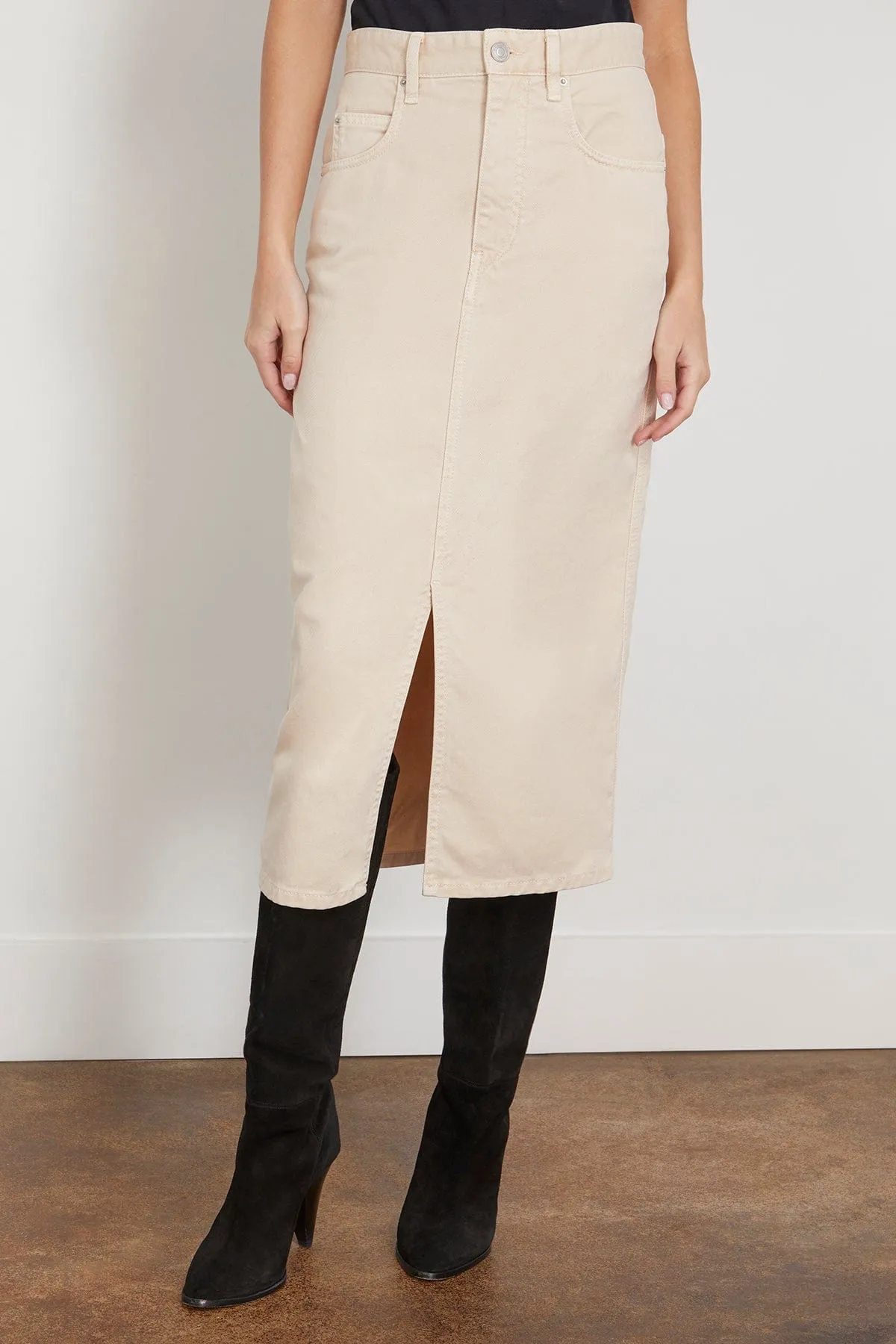 Tilauria Skirt in Ecru