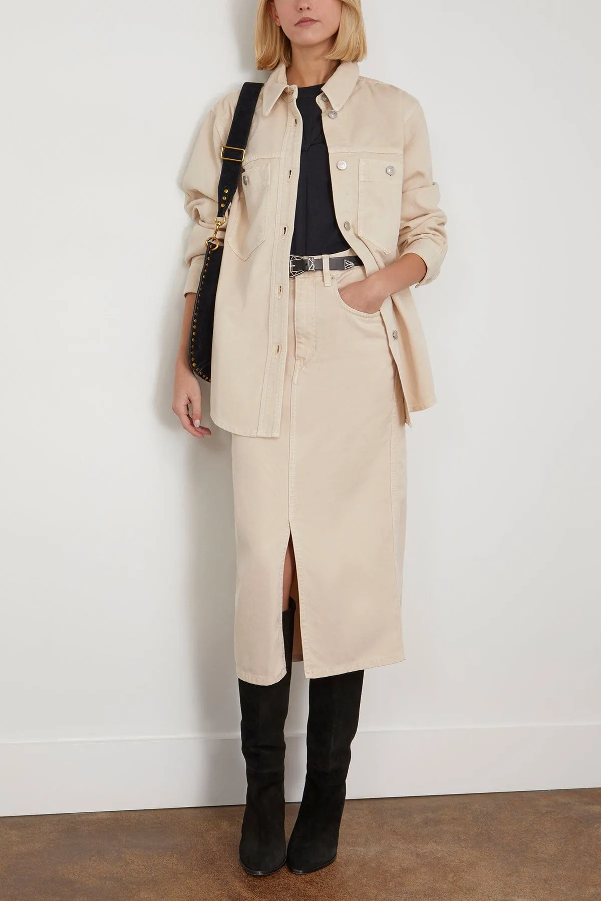 Tilauria Skirt in Ecru