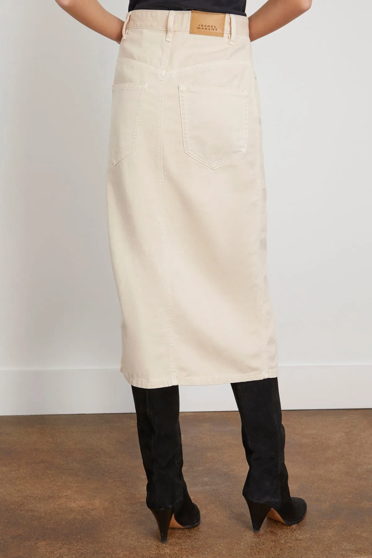 Tilauria Skirt in Ecru