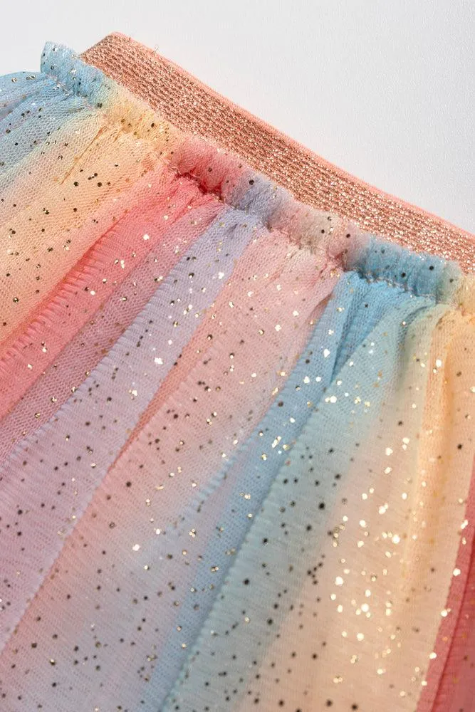 Tutu Skirt Set Peach