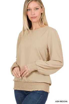 Viviana Top - Ash Mocha